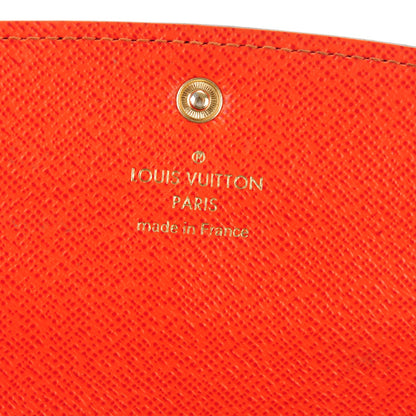 Louis Vuitton Monogram Emilie Wallet Piment 6 of 8