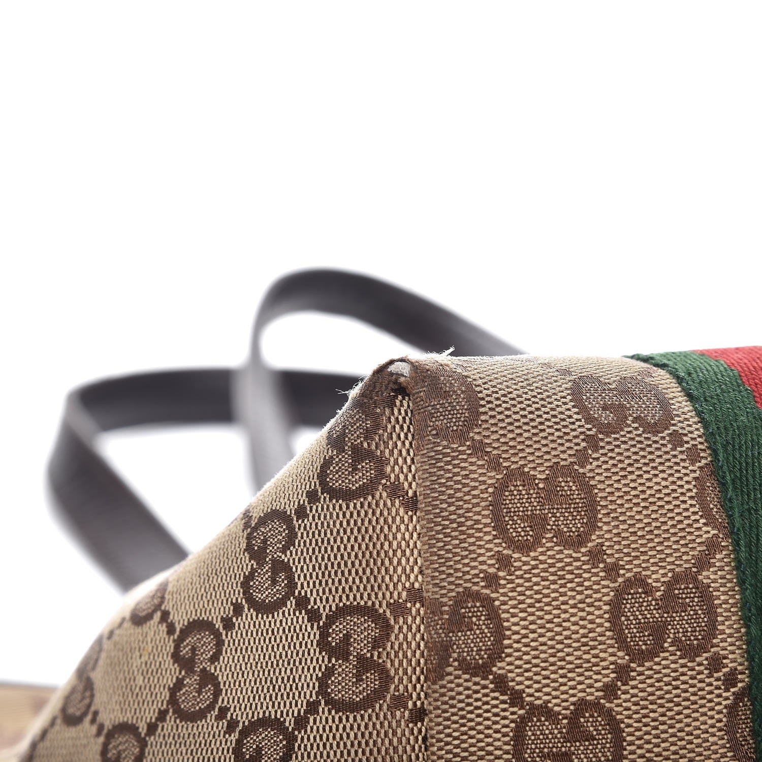 Gucci Monogram Medium Jolicoeur Tote Brown 14 of 15