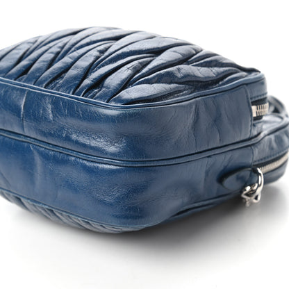 Miu Miu Matelasse Lux Crossbody Cobalto 7 of 10