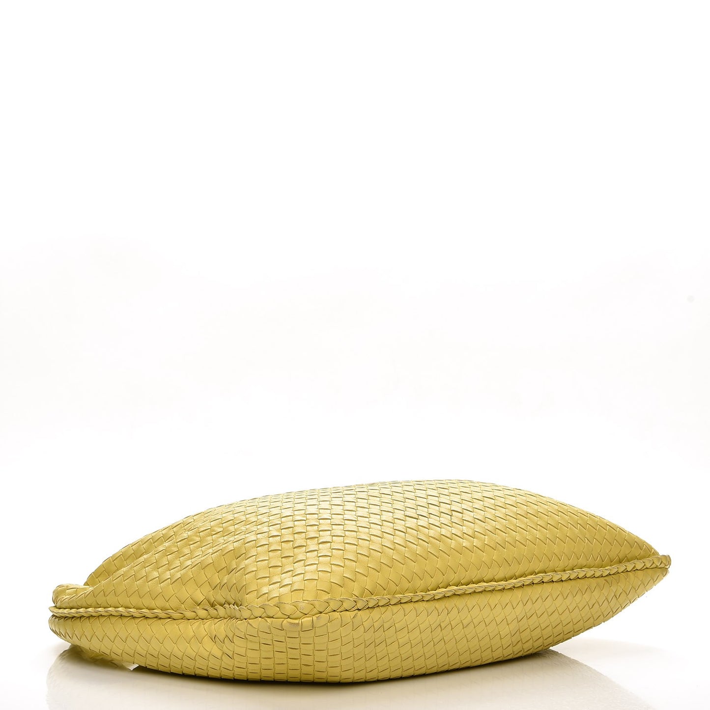 Nappa Intrecciato Maxi Veneta Hobo Yellow