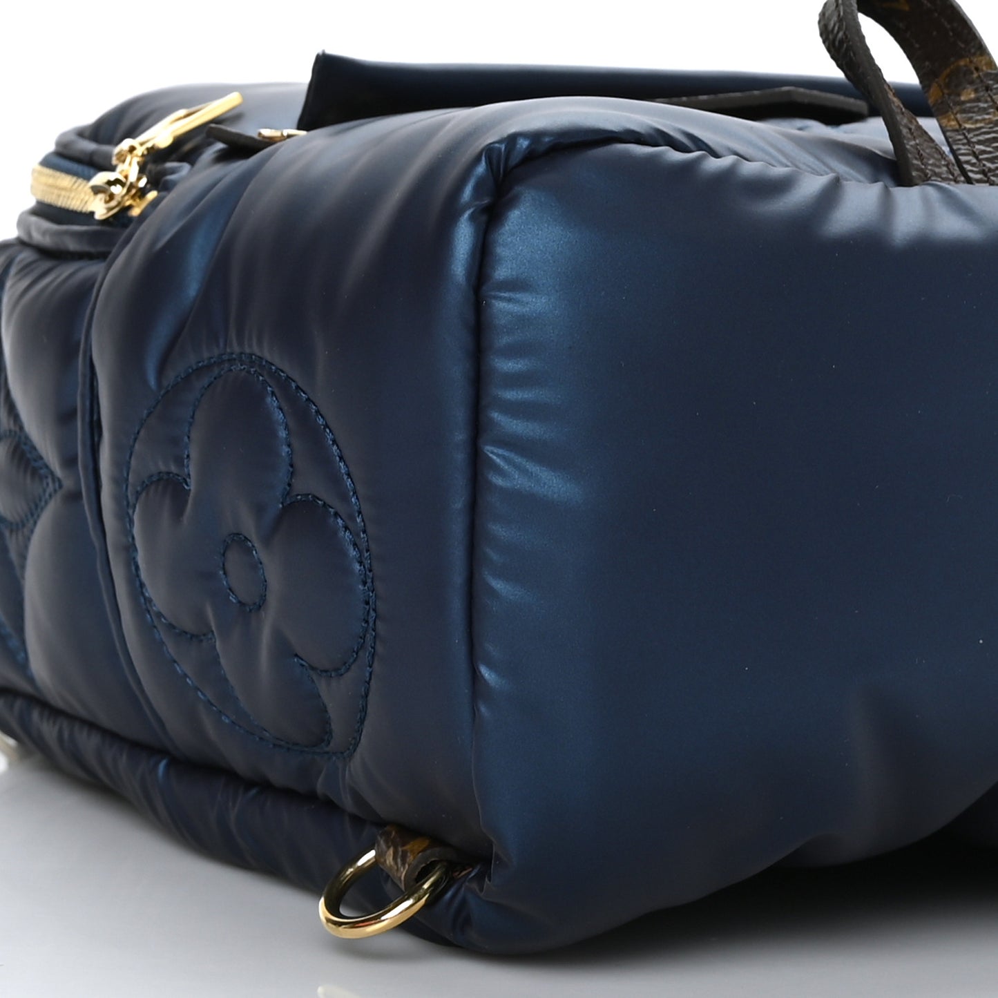 Econyl Mini Monogram Pillow Palm Springs Backpack Mini Navy