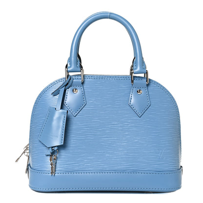 Louis Vuitton Epi Jacquard Alma BB Bleuet 1 of 12