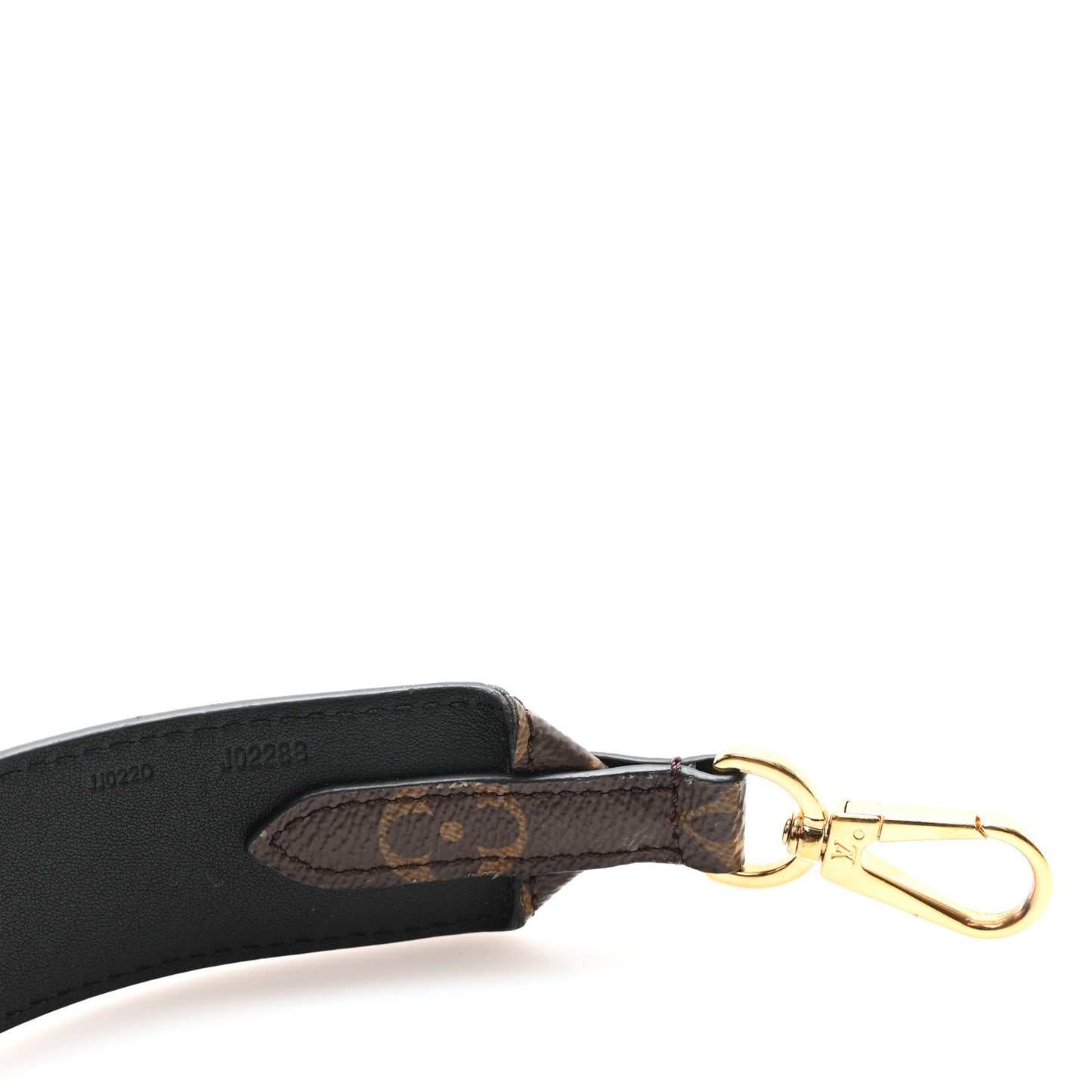 Monogram Bandouliere Shoulder Strap Black