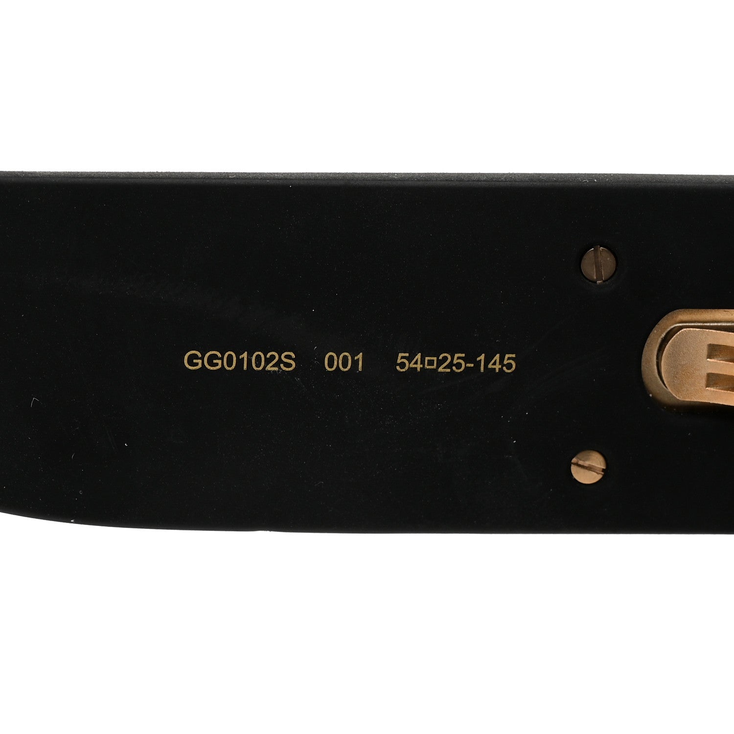 Gucci Square Frame Glitter GG0102S Sunglasses Black 5 of 8