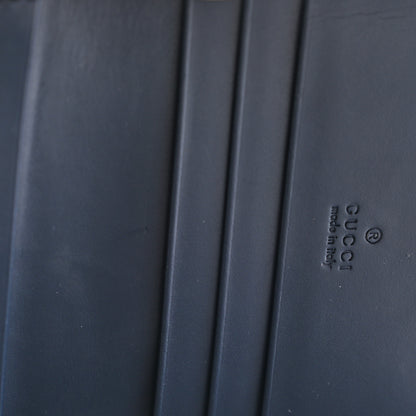 Gucci Guccissima Card Case Wallet Blue 8 of 8