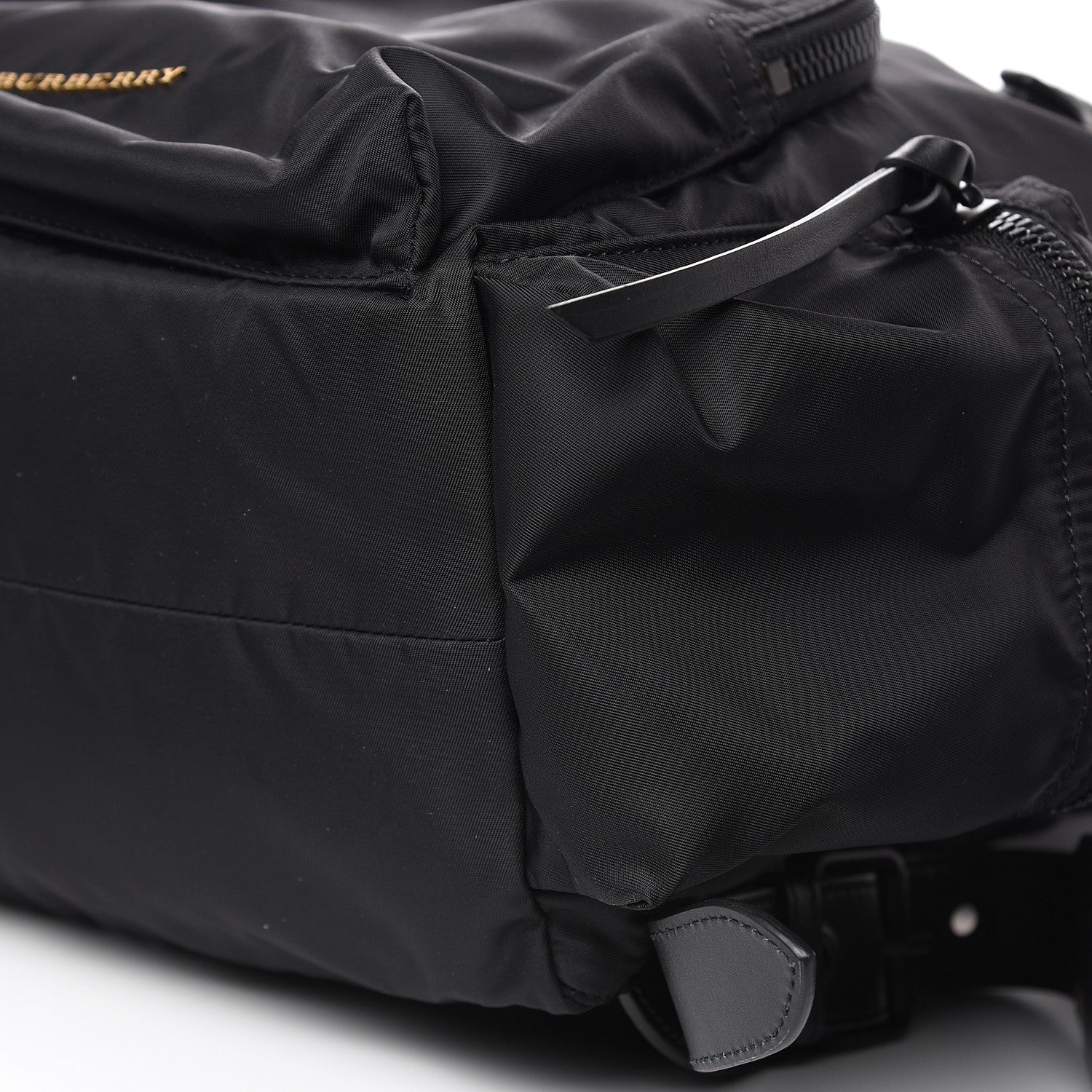Burberry Technical Nylon Large Rucksack Backpack Black 8 of 9