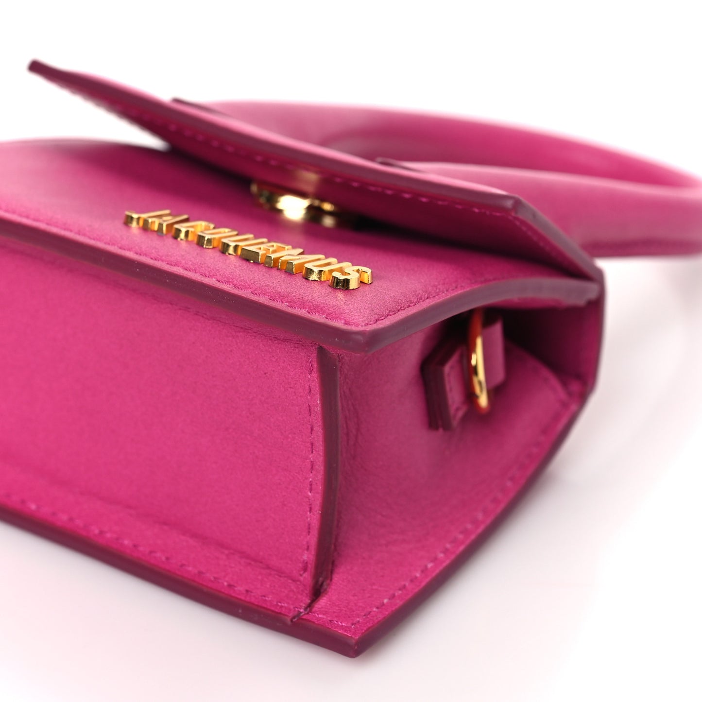 Smooth Calfskin Le Chiquito Dark Pink
