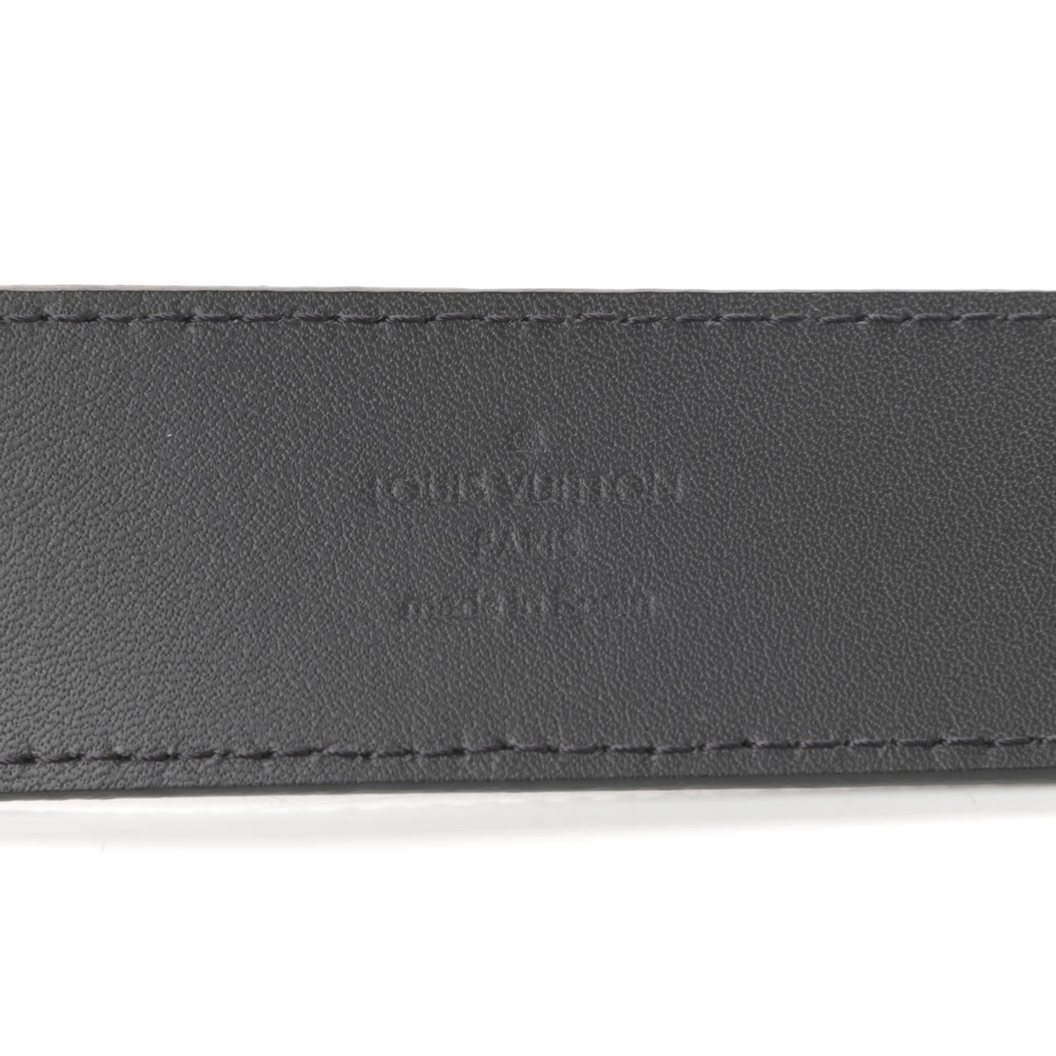 Louis Vuitton Taiga Mens 35mm Metropole Belt 90 36 Black 3 of 8