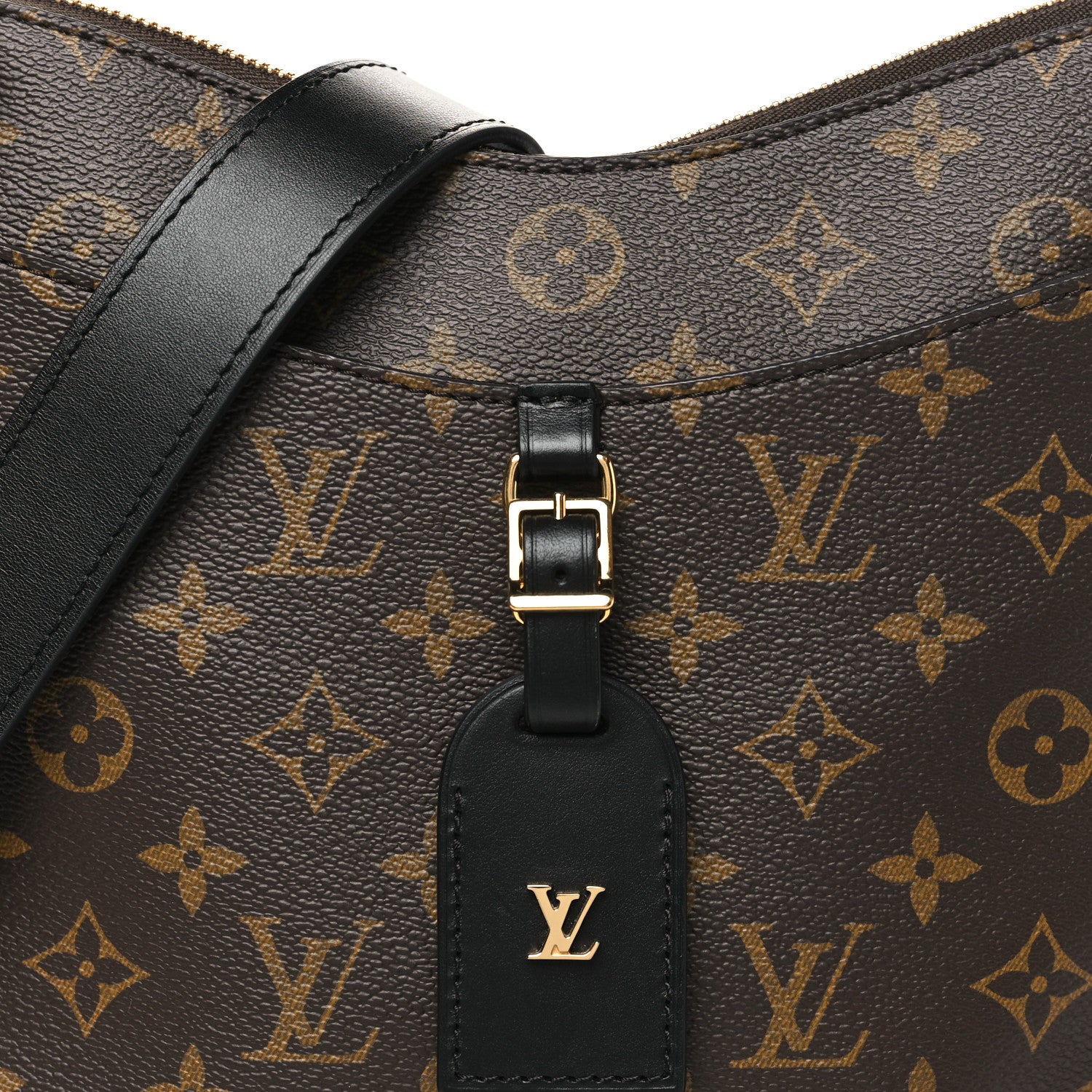 Louis Vuitton Monogram Odeon MM Black 7 of 9