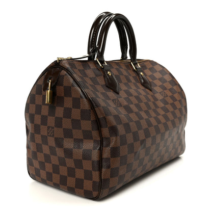 Louis Vuitton Damier Ebene Speedy 30 3 of 11