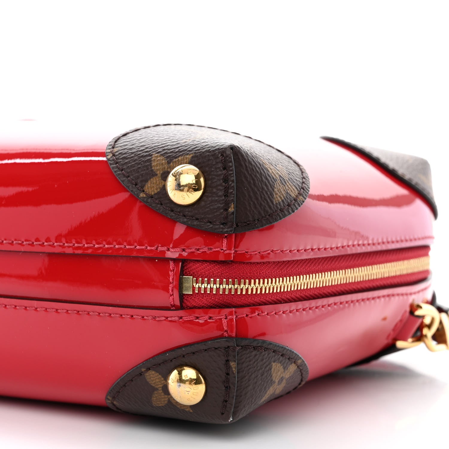 Louis Vuitton Patent Miroir Venice Scarlet 11 of 12
