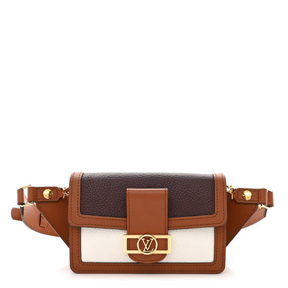 Louis Vuitton Taurillon Dauphine Bumbag Blackberry Snow 1 of 10