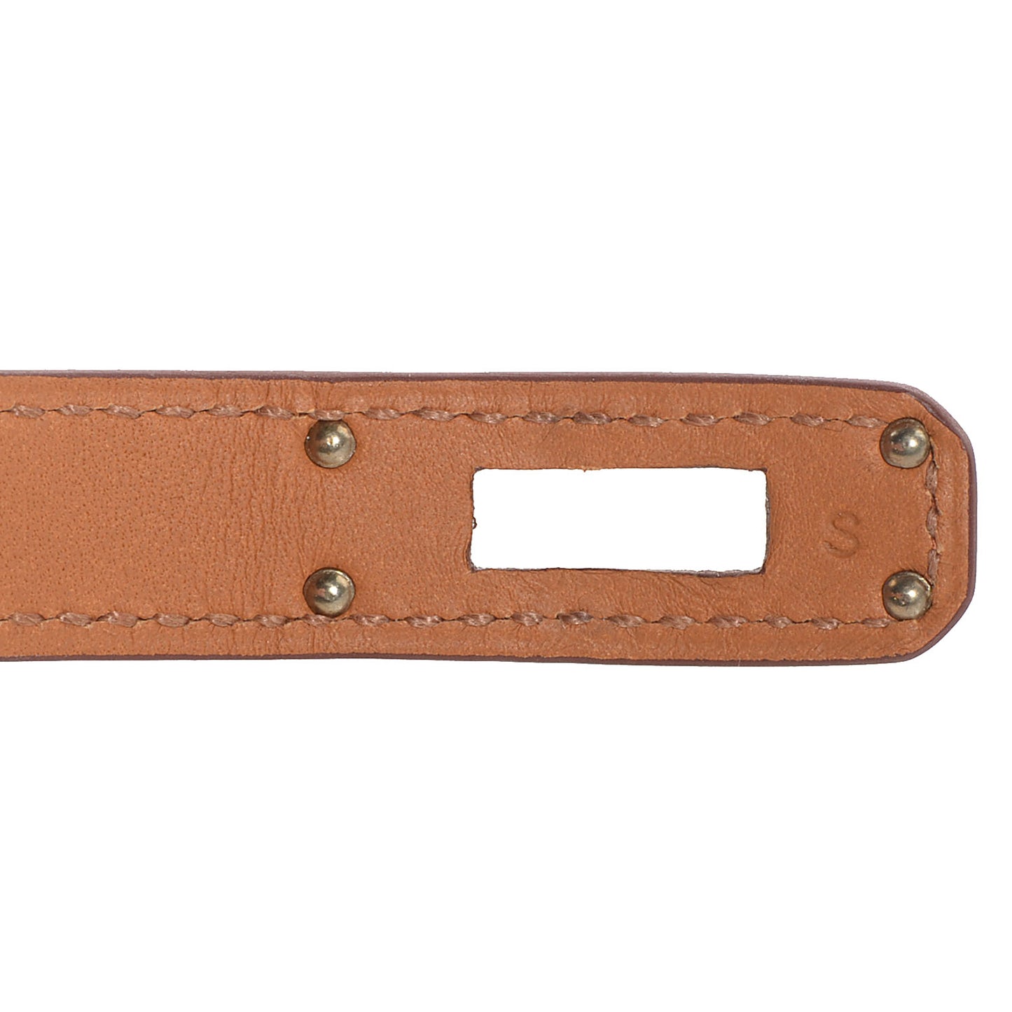 Epsom Kelly Double Tour Bracelet S Orange
