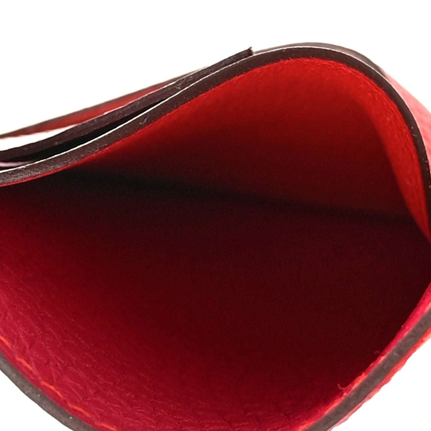 Epsom Evercolor Lizard Taurillon Clemence Petit Owl Card Holder Rose Mexico Mauve Pale Rouge Tomate Orange