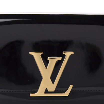 Louis Vuitton Patent Louise Clutch Black 9 of 9