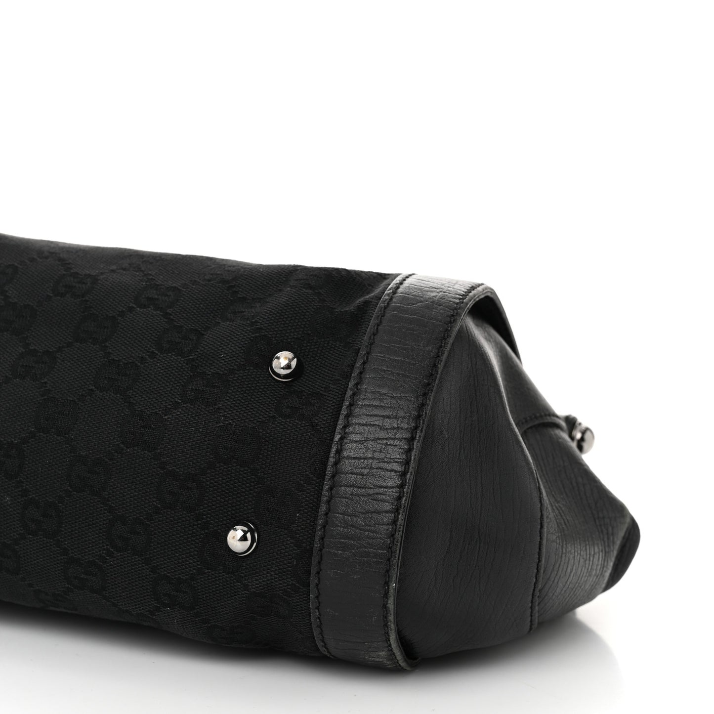 Monogram Bamboo Bullet Bag Black