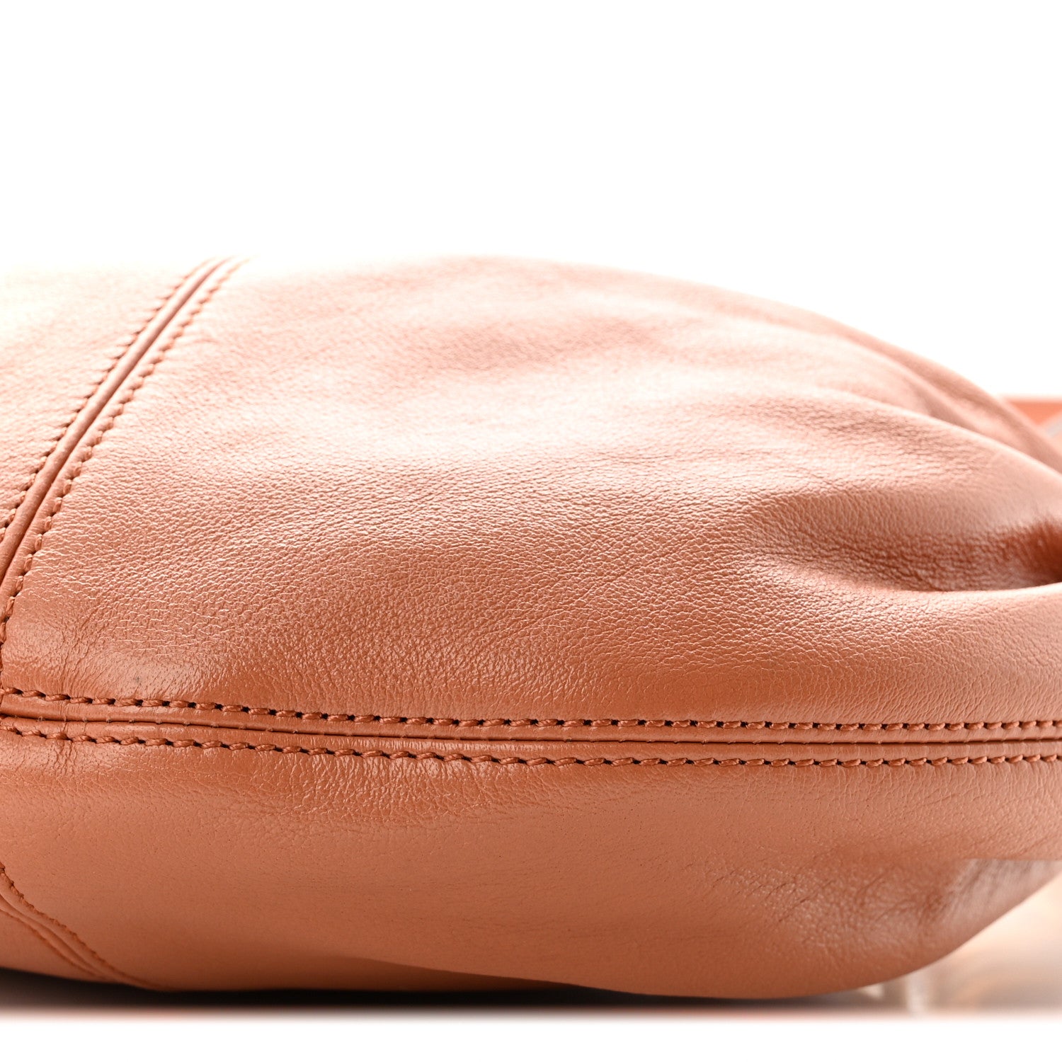 Chloe Grained Calfskin Small Bracelet Hobo Bag Woodrose 10 of 10