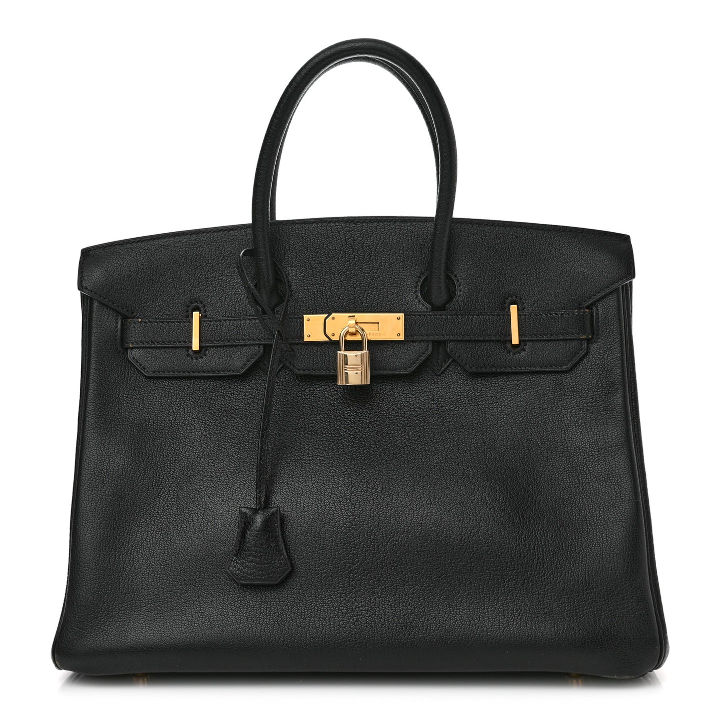 Chevre de Coromandel Birkin 35 Black