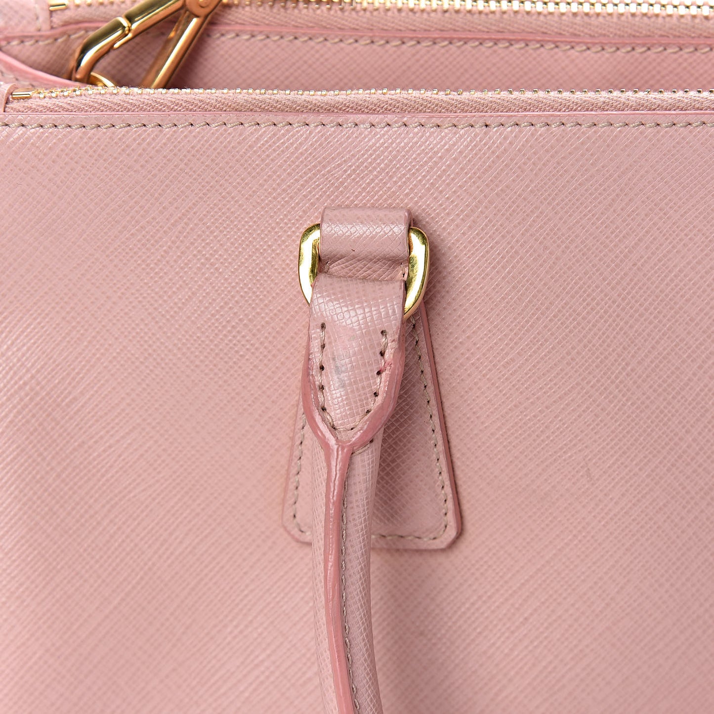 Saffiano Small Galleria Double Zip Tote Orchidea
