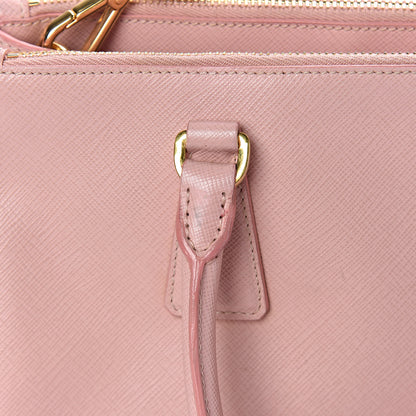 Prada Saffiano Small Galleria Double Zip Tote Orchidea 15 of 16
