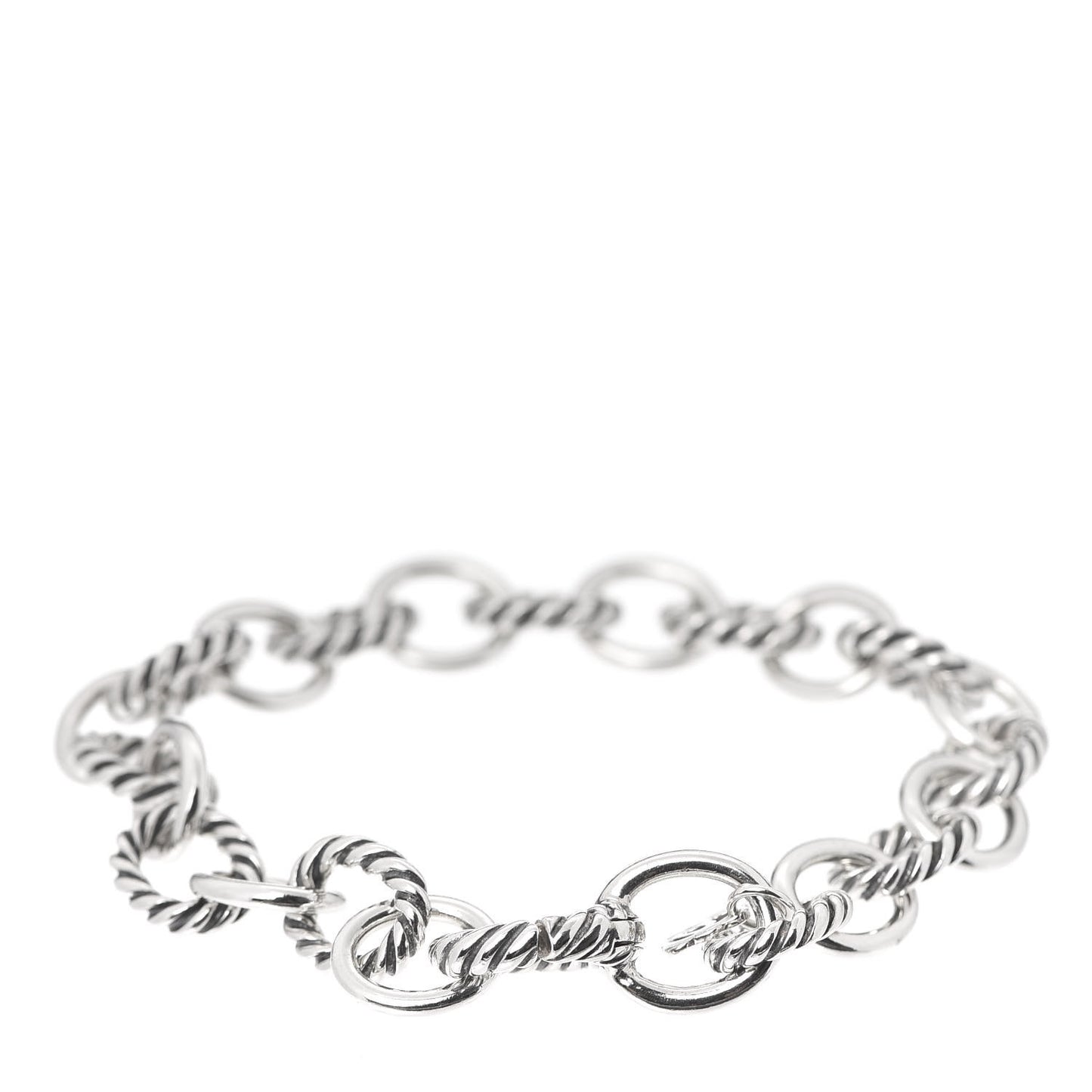 Sterling Silver 10mm Medium Oval Link Bracelet