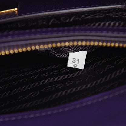 Prada Saffiano Medium Galleria Double Zip Tote Viola 6 of 12