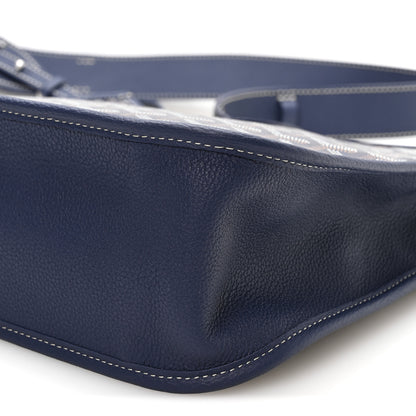 Goyard Goyardine Musette PM Bag Navy 9 of 9