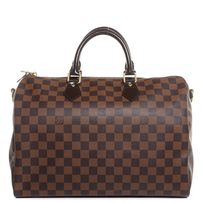Louis Vuitton Damier Ebene Speedy Bandouliere 35 1 of 8