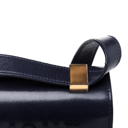 Christian Dior Shiny Crinkled Lambskin 30 Montaigne Flap Bag Indigo 17 of 20