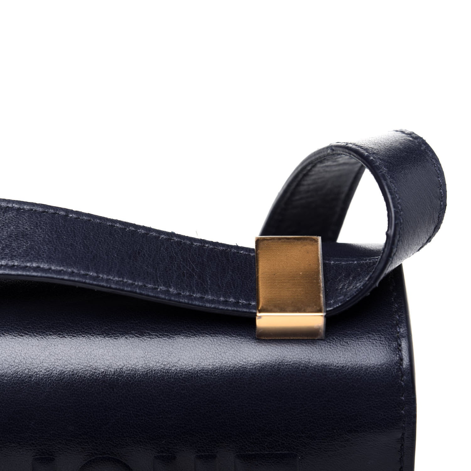 Christian Dior Shiny Crinkled Lambskin 30 Montaigne Flap Bag Indigo 17 of 20