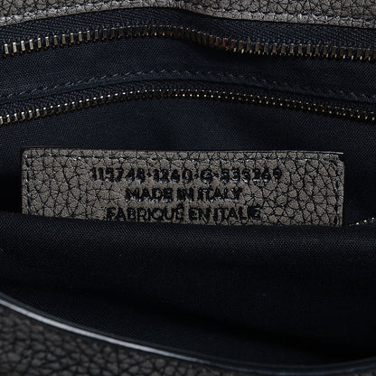 Balenciaga Grained Calfskin Classic Gold Hardware City Ombre Grey Gradient 9 of 12