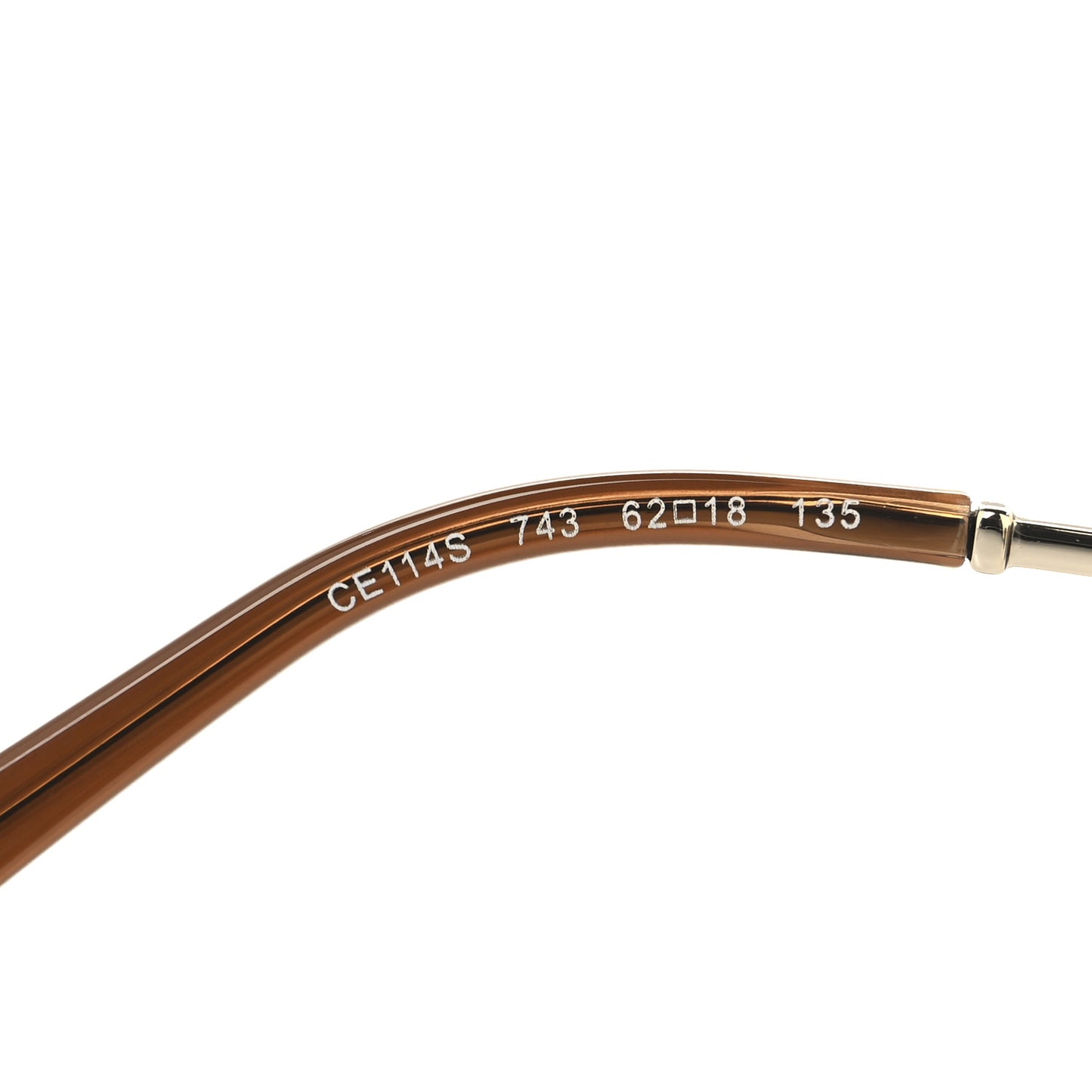 Oversized Round Carlina Oversized Round Sunglasses CE114S Gold