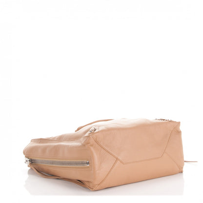 Balenciaga Veau Papier A5 Zip Around Tote Beige Desert 4 of 7