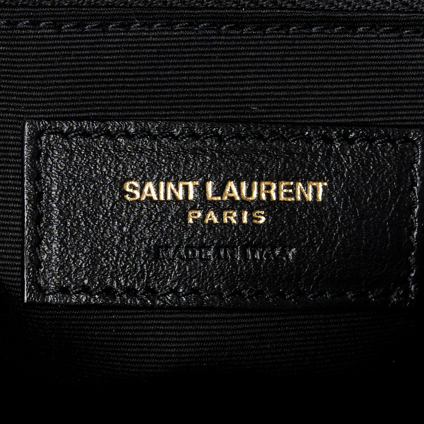 Lambskin Matelasse Monogram Joe Backpack Black