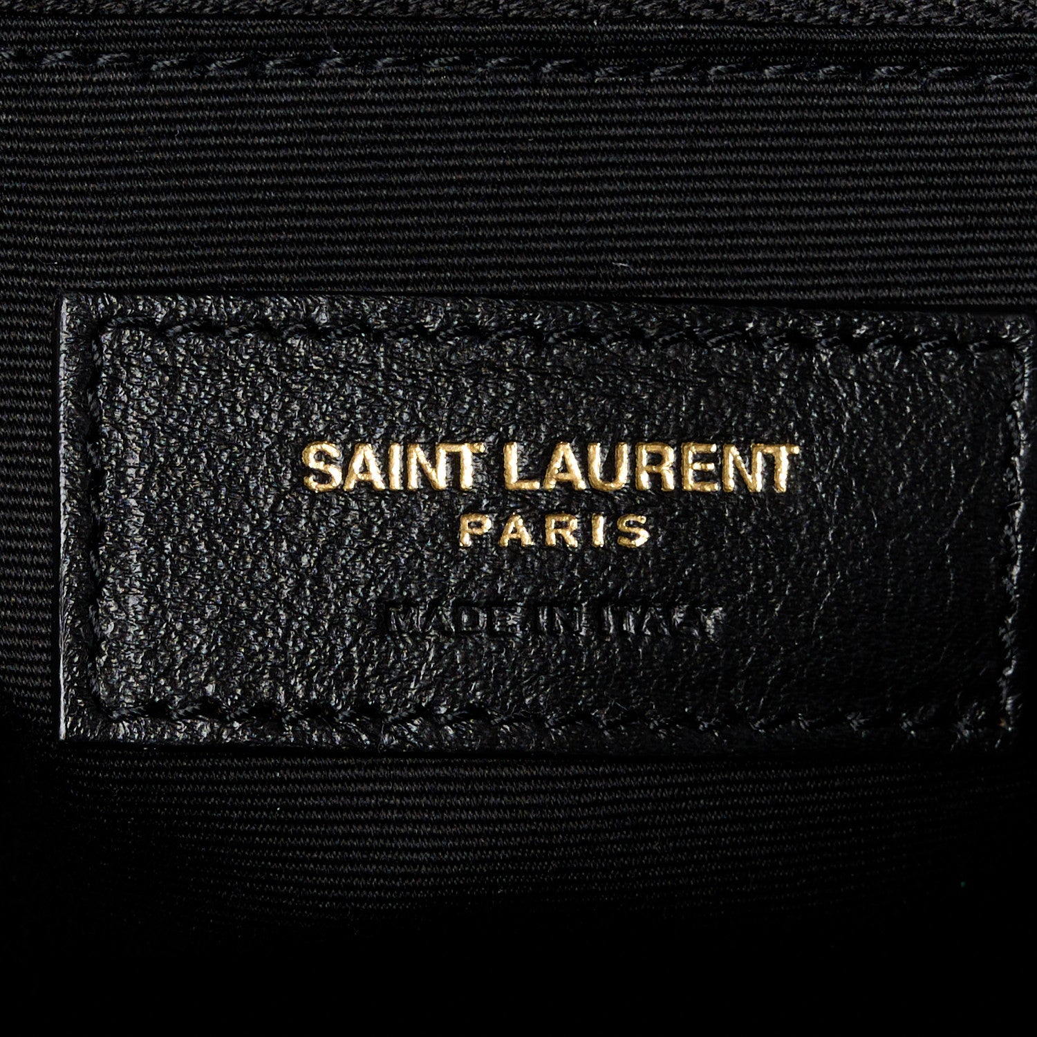 Saint Laurent Lambskin Matelasse Monogram Joe Backpack Black 6 of 11