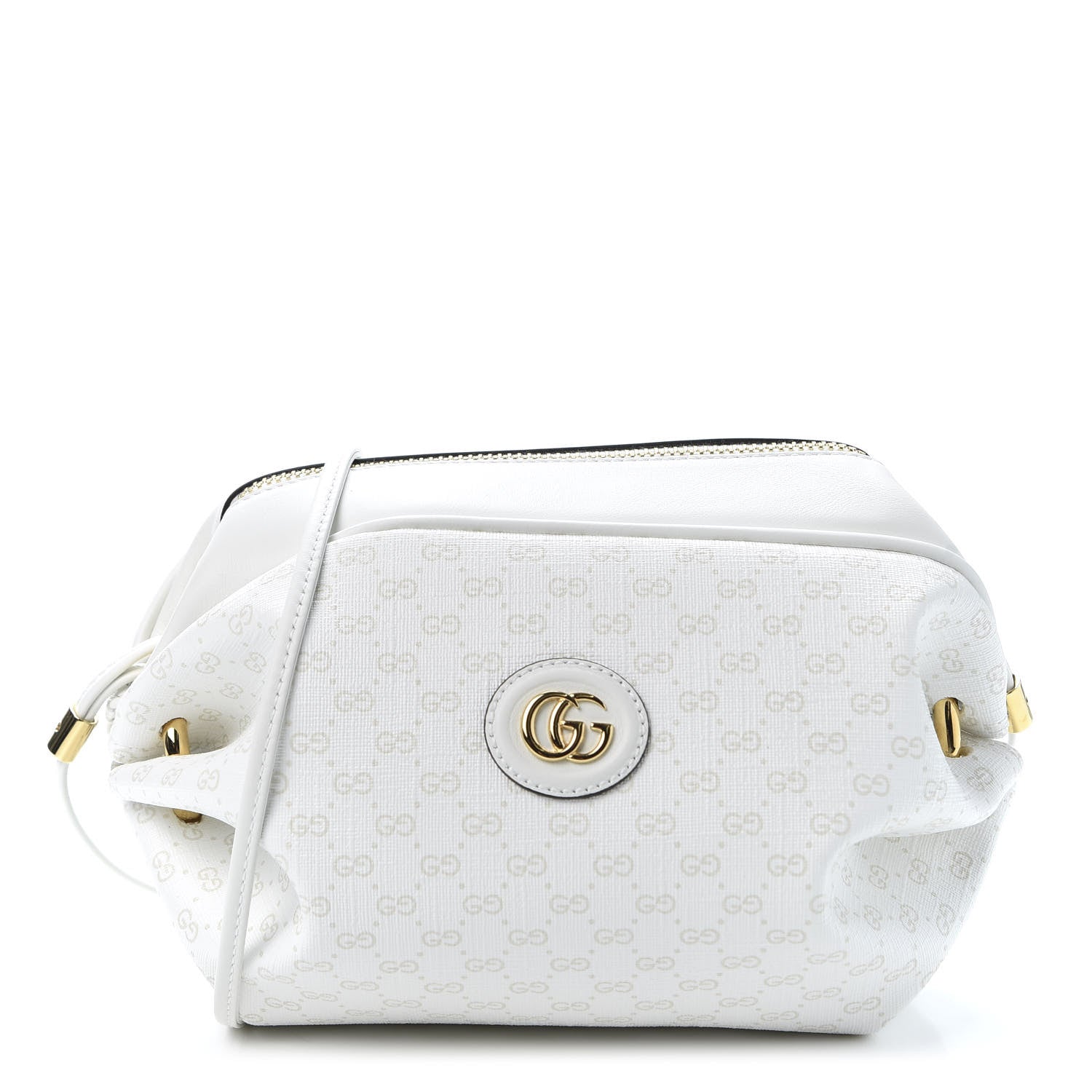 Gucci Mini Vintage GG Supreme Monogram GG New Candy Crossbody Great White 1 of 10