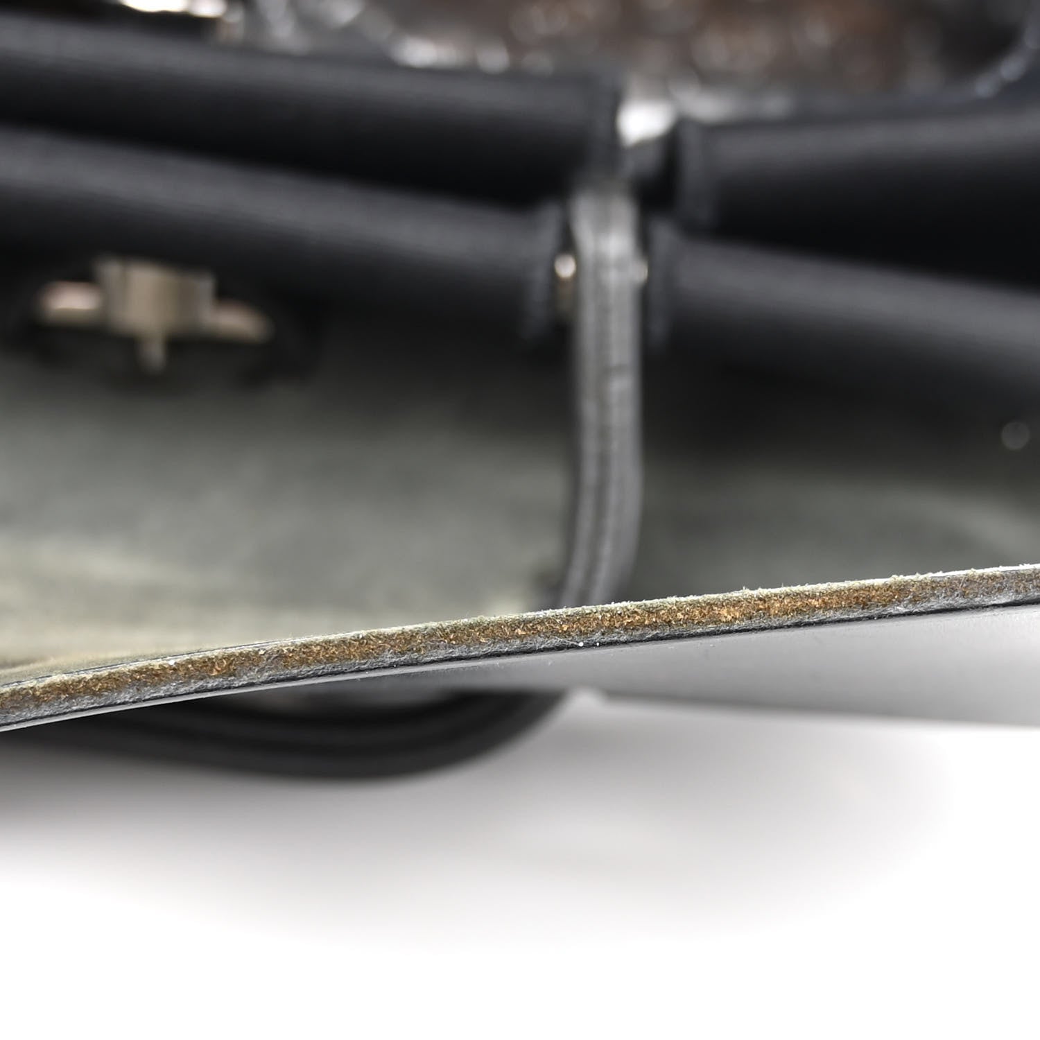 Hermes Toile Vache Calfskin Herbag 30 PM Backpack Black 11 of 11