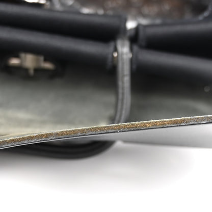 Hermes Toile Vache Calfskin Herbag 30 PM Backpack Black 11 of 11