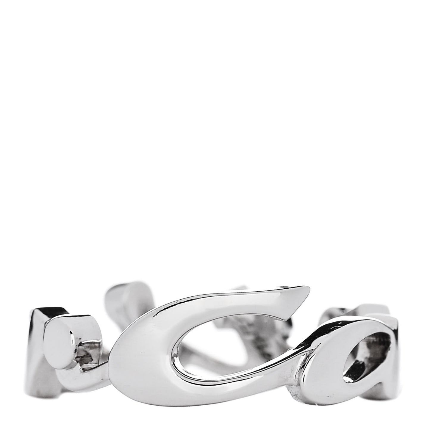 18K White Gold Signature Ring 51 5.75