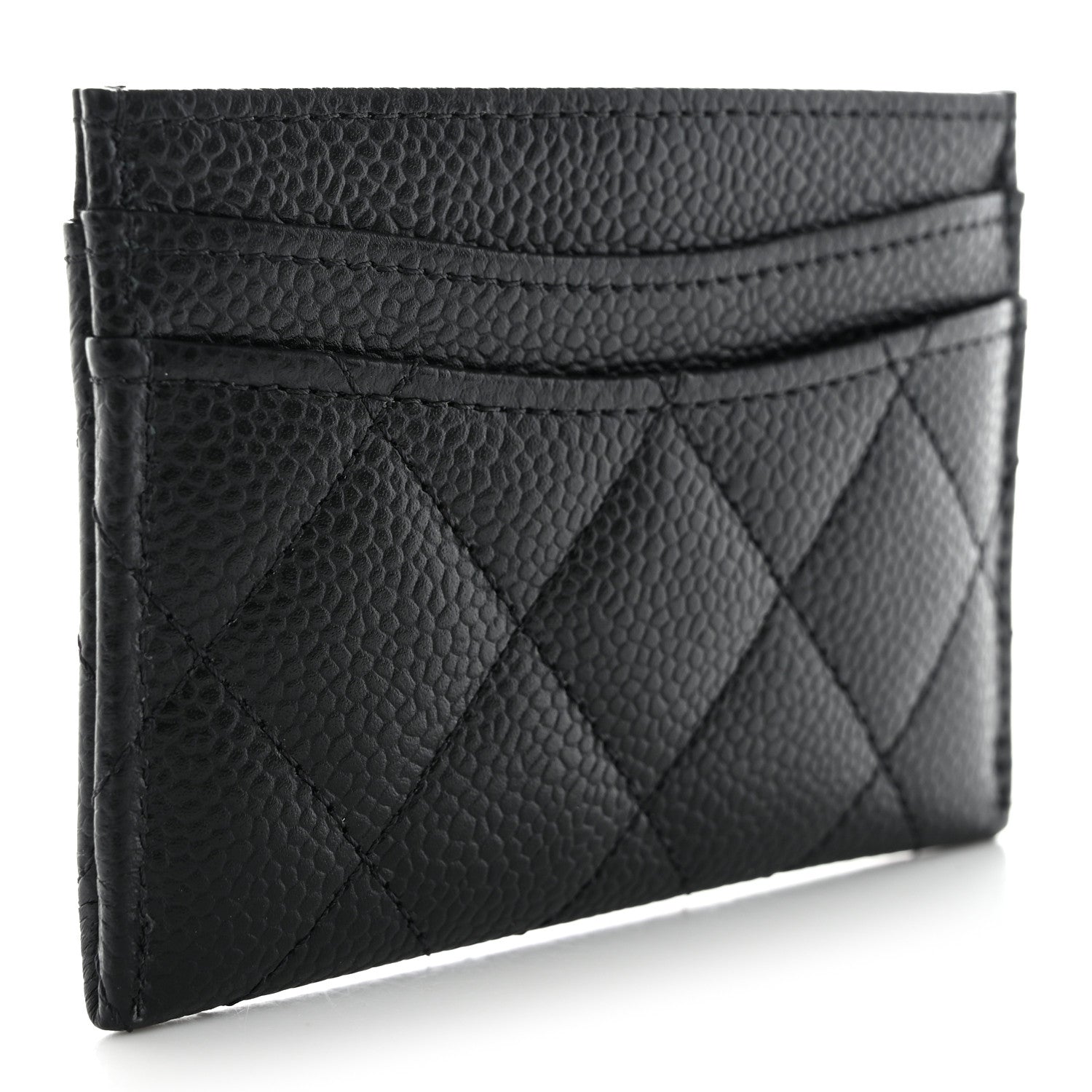 Chanel Caviar Quilted Card Holder Black 3 of 8