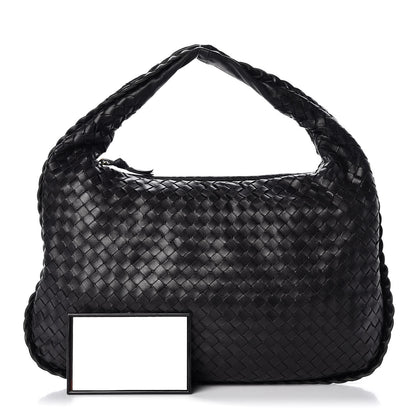 Bottega Veneta Nappa Intrecciato Medium Veneta Hobo Black 2 of 14