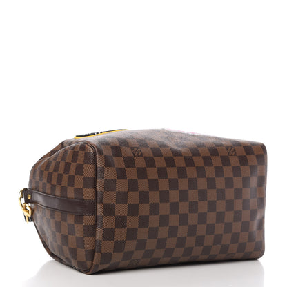 Louis Vuitton Damier Ebene Patches Speedy Bandouliere 30 4 of 10