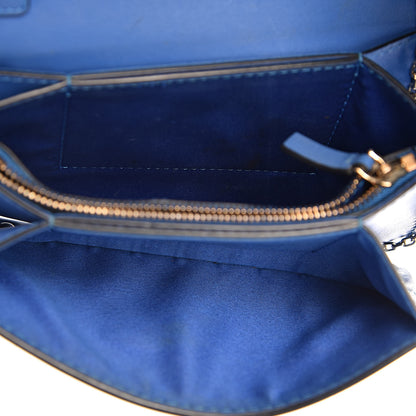 Valentino Garavani Vitello Rockstud Chain Flap Crossbody Bag Light Sapphire 5 of 12