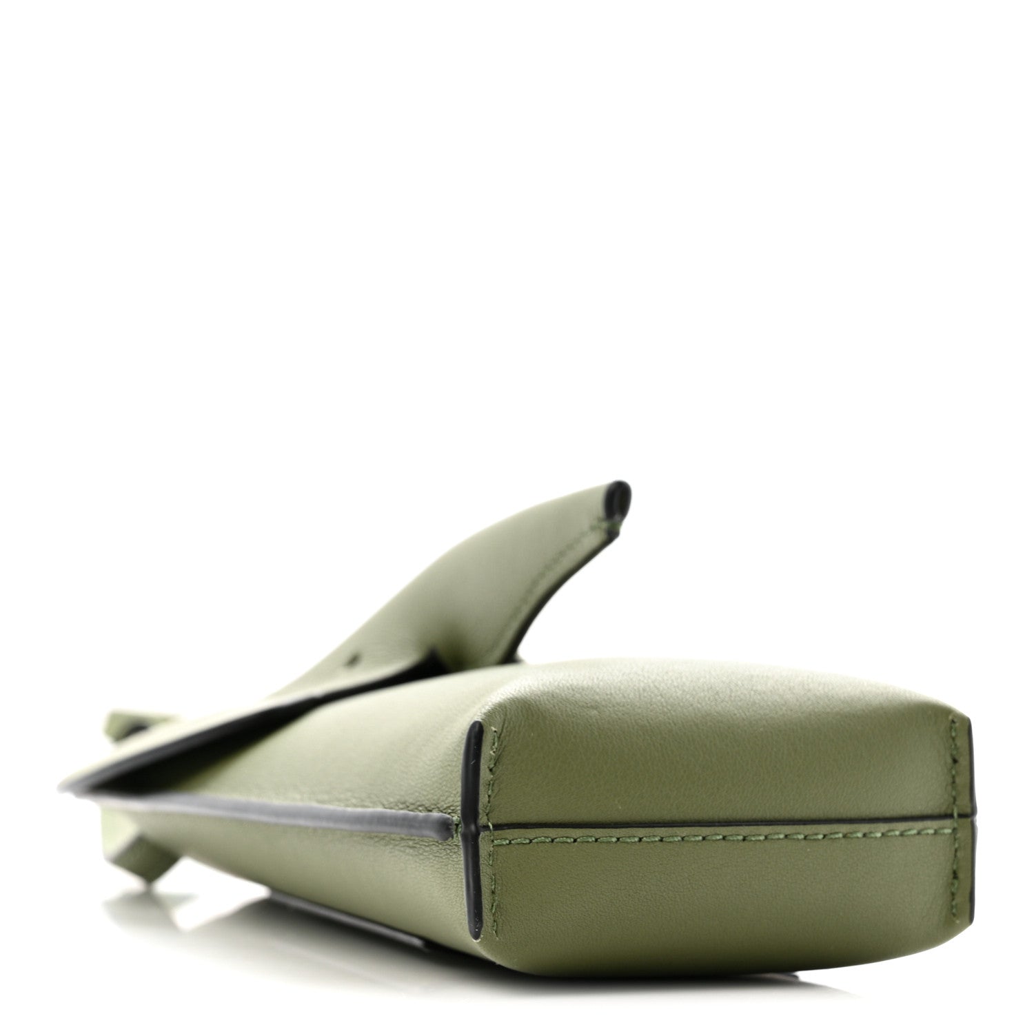 Loewe Calfskin Elephant Pouch Crossbody Bag Avocado 1866907
