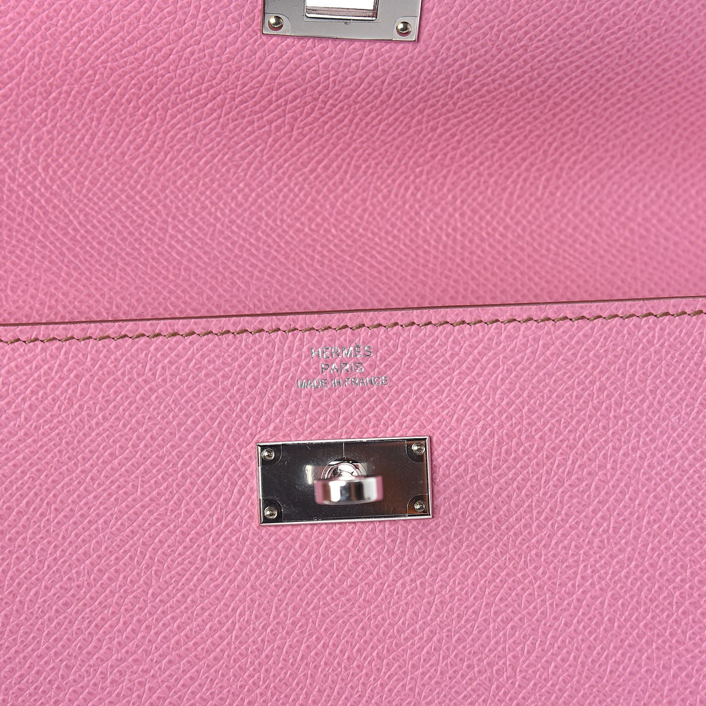 Epsom Kelly Longue Wallet 5P Pink