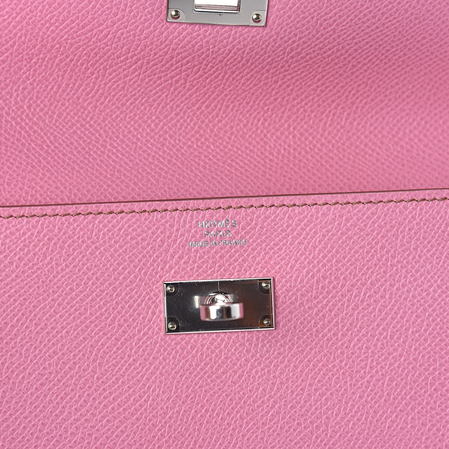 Hermes Epsom Kelly Longue Wallet 5P Pink 6 of 7