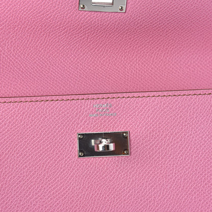 Hermes Epsom Kelly Longue Wallet 5P Pink 6 of 7