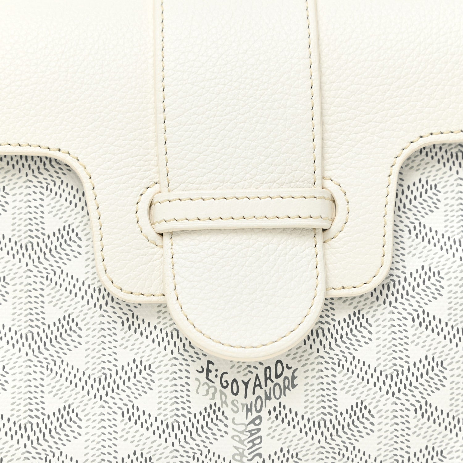 Goyard Goyardine Mini Saigon White 9 of 10