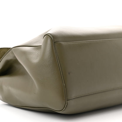 Celine Calfskin Large Soft 16 Bag Dark Olive 10 of 14