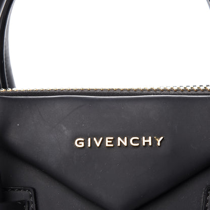 Givenchy Rubber Effect Calfskin Medium Antigona Black 12 of 22